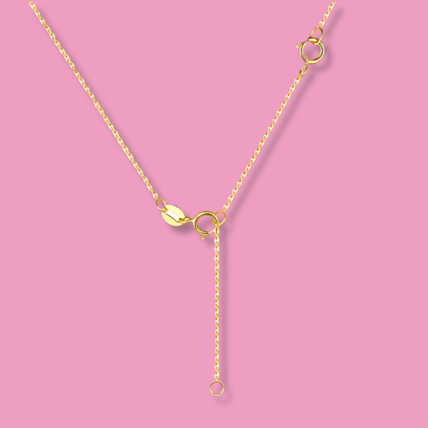 Extensión (10cm) Para Cadena Dorada de Plata Az64