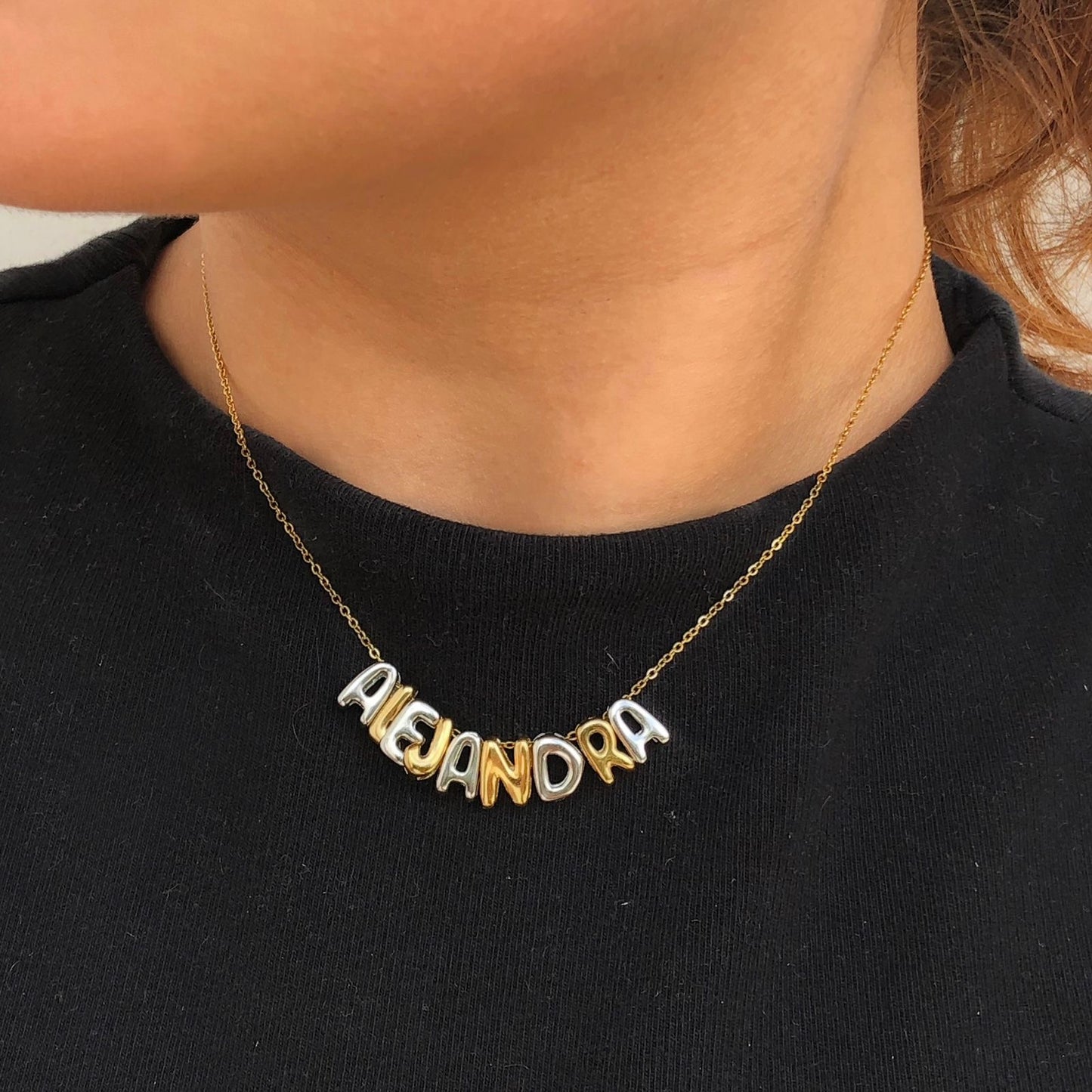 Personaliza Tu Collar Acero Inoxidable MIXTO