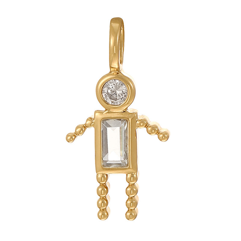 Arma tu Collar MAMÁ Charms Acero Inoxidable