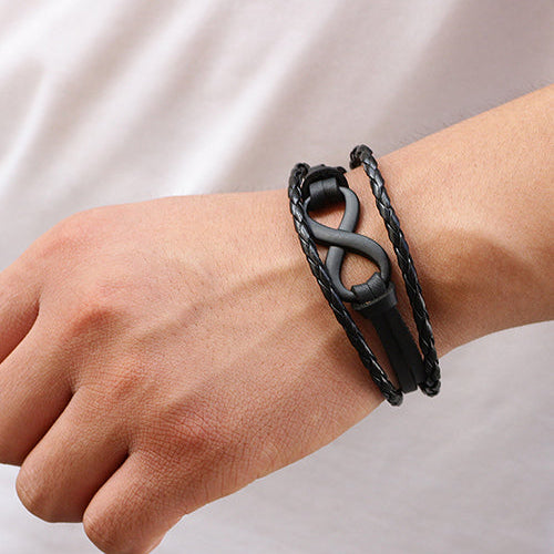 Pulsera Hombre Café Cuero   4E2