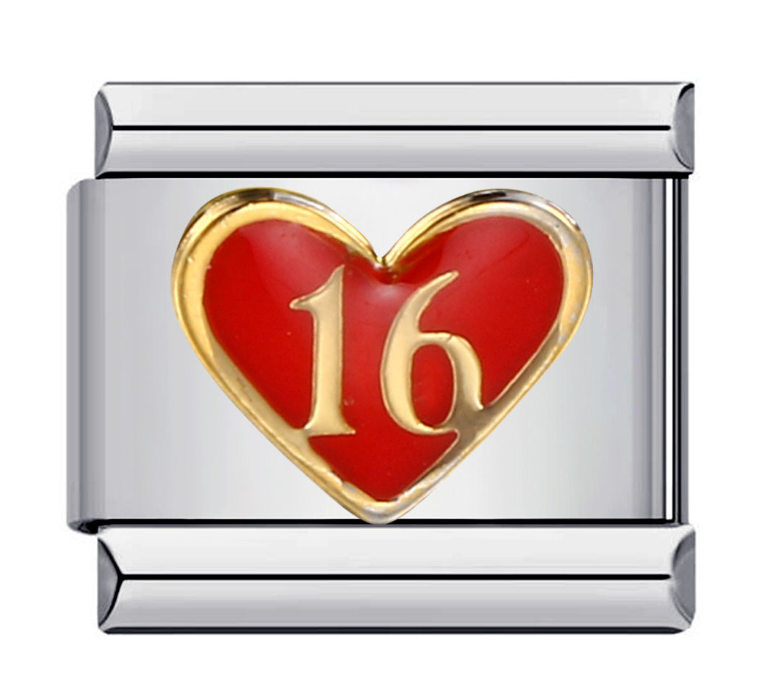 Charm 16 Acero Inoxidable Az285