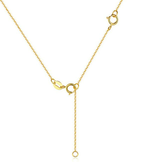 Extensión (7cm) Para Cadena Plateada de Plata  2U1