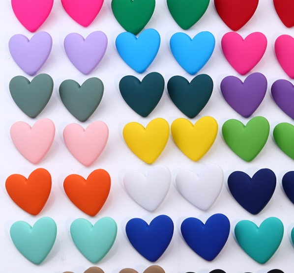 Aretes Corazón Azul 1C3