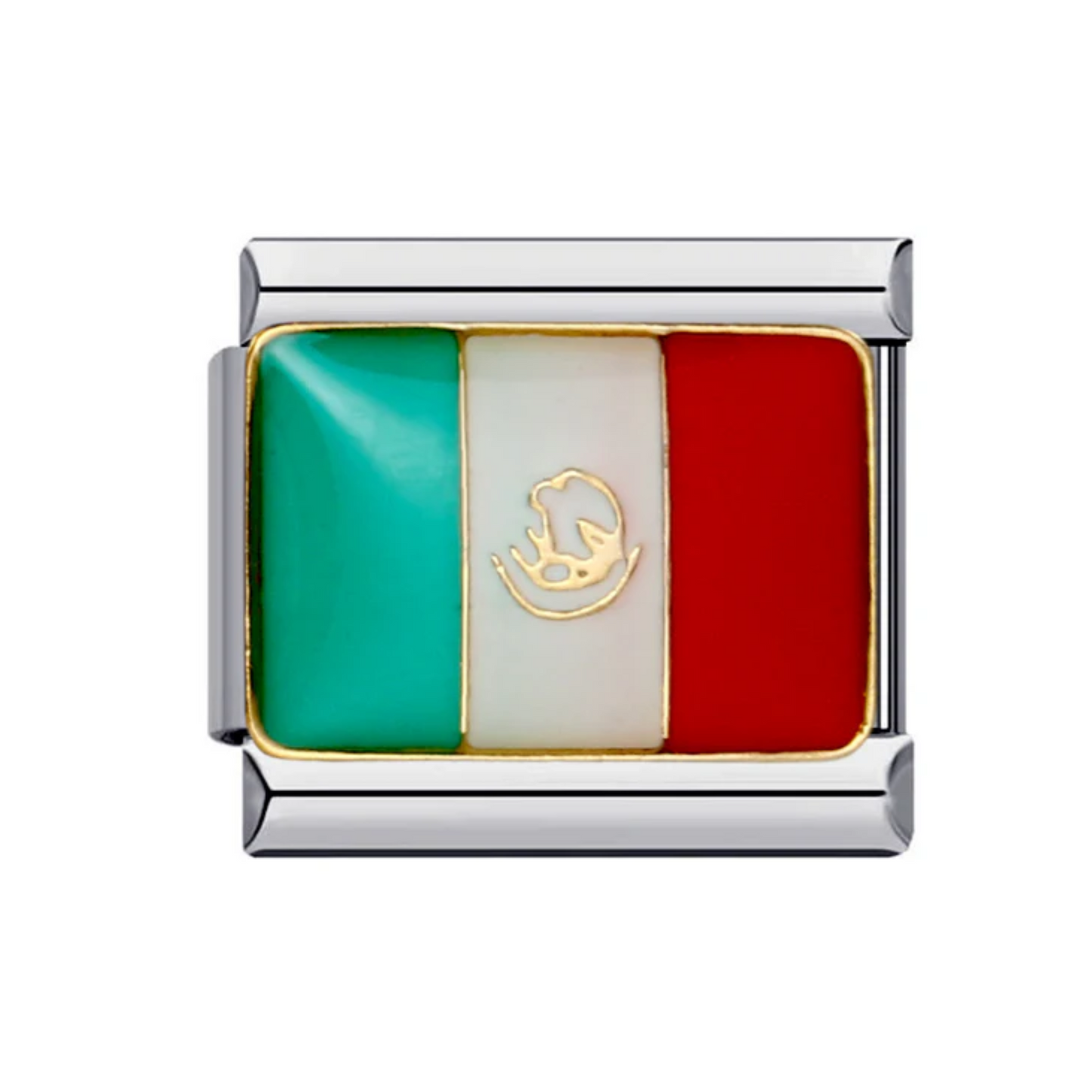 Charm México Lindo Acero Inoxidable Az309