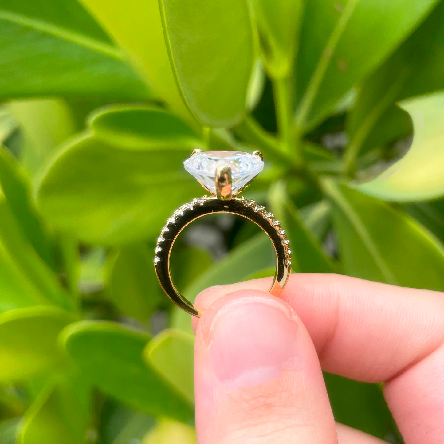 Anillo Corazón Dorado Chapa de Oro