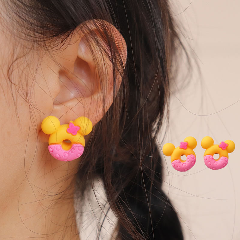 Aretes Donas Minnie