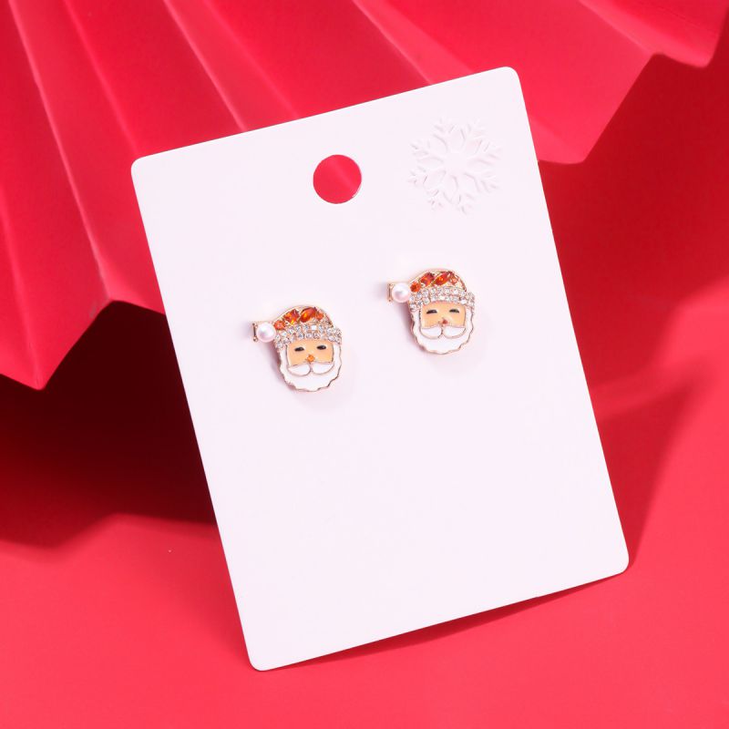 Aretes Santa Navidad 3E3