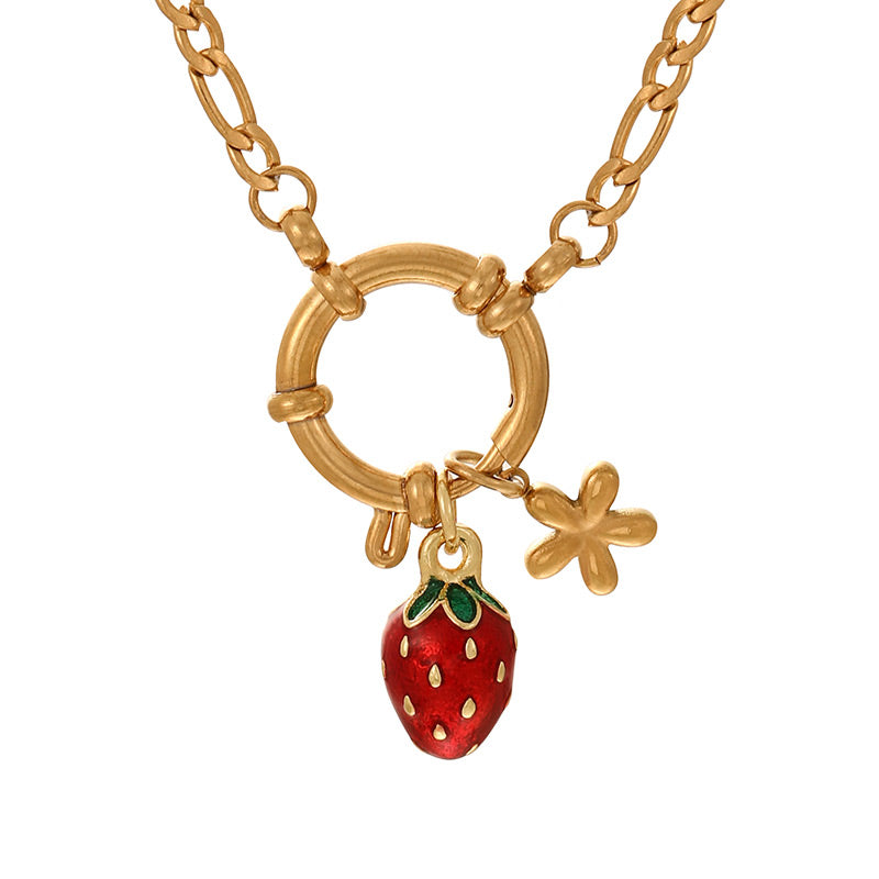 Collar Aro con Fresa Acero Inoxidable 2j4
