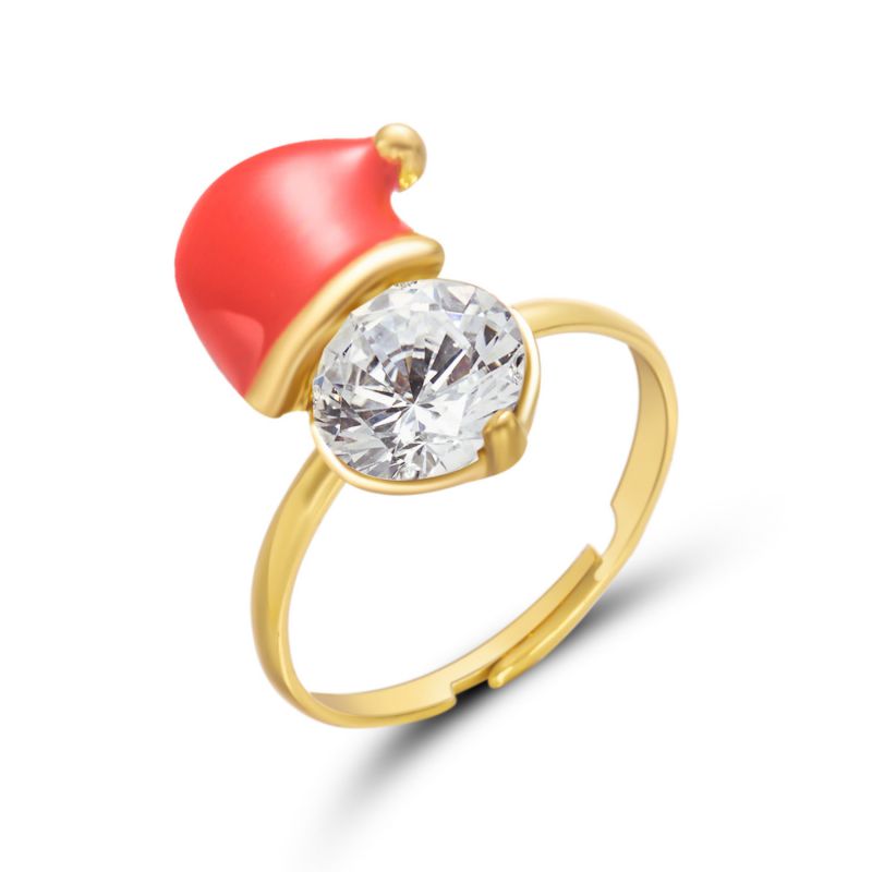 Anillo Santa Claus Ajustable 3L4