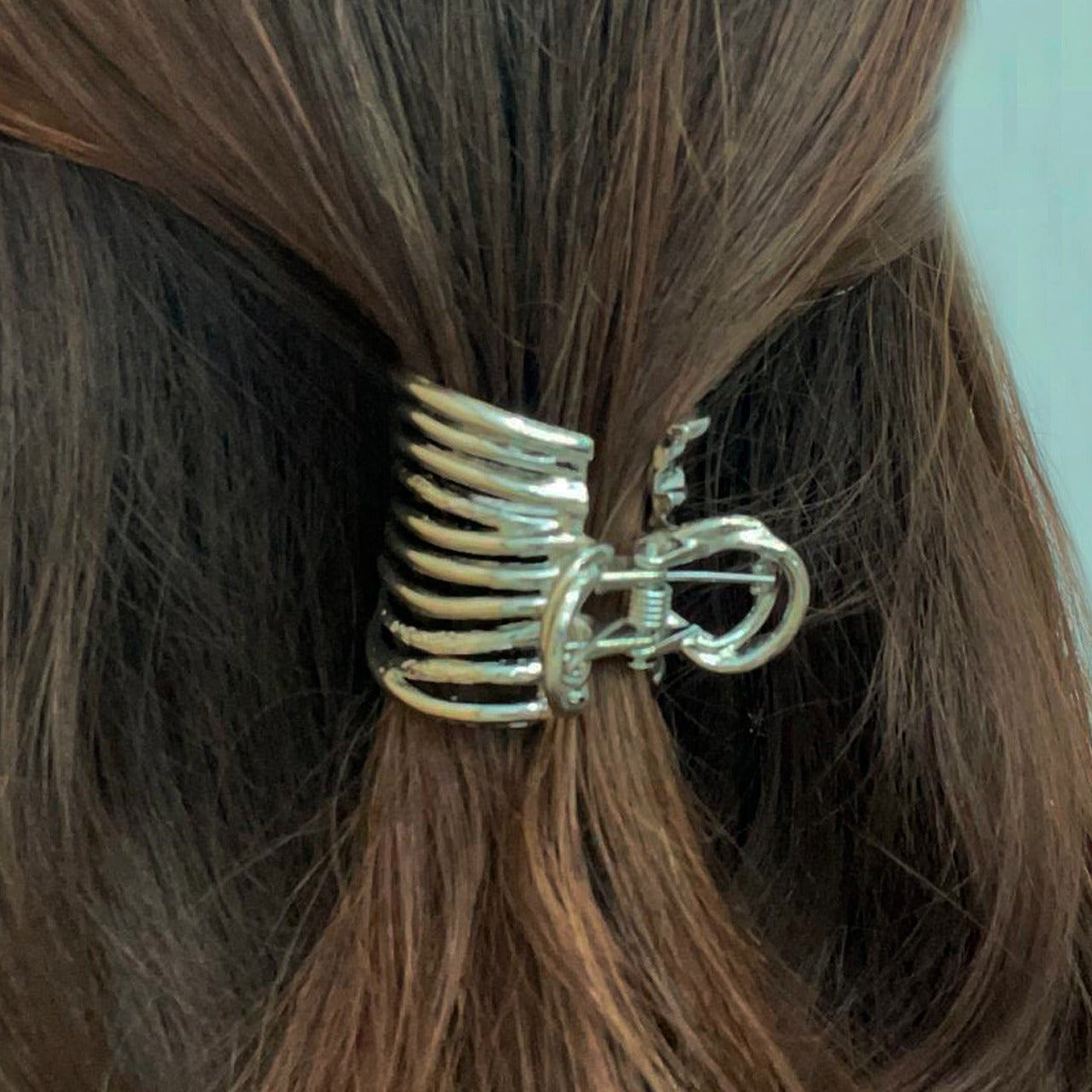 Clip Pinza Plateada 3M6