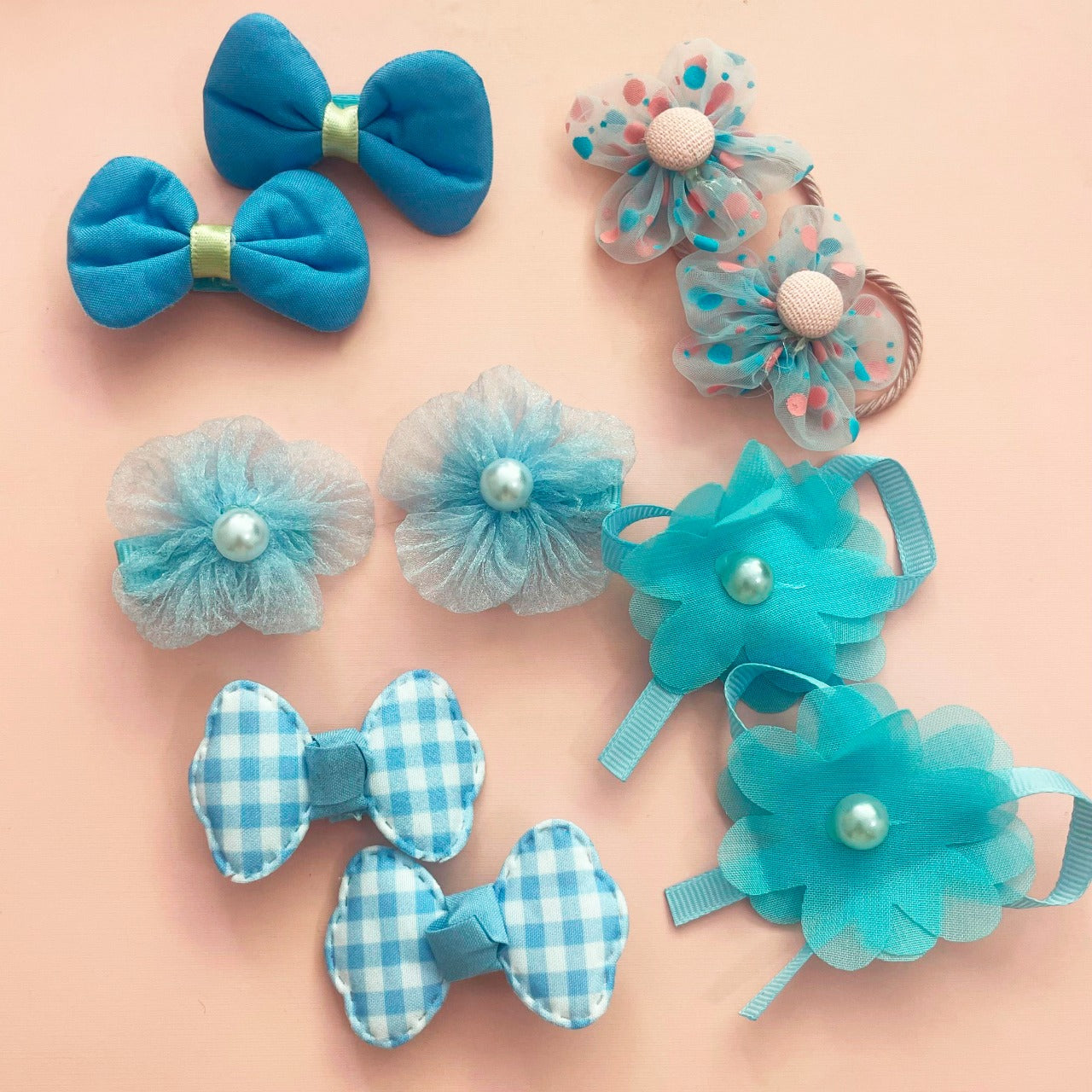 Clip para Cabello Azul 2BB4