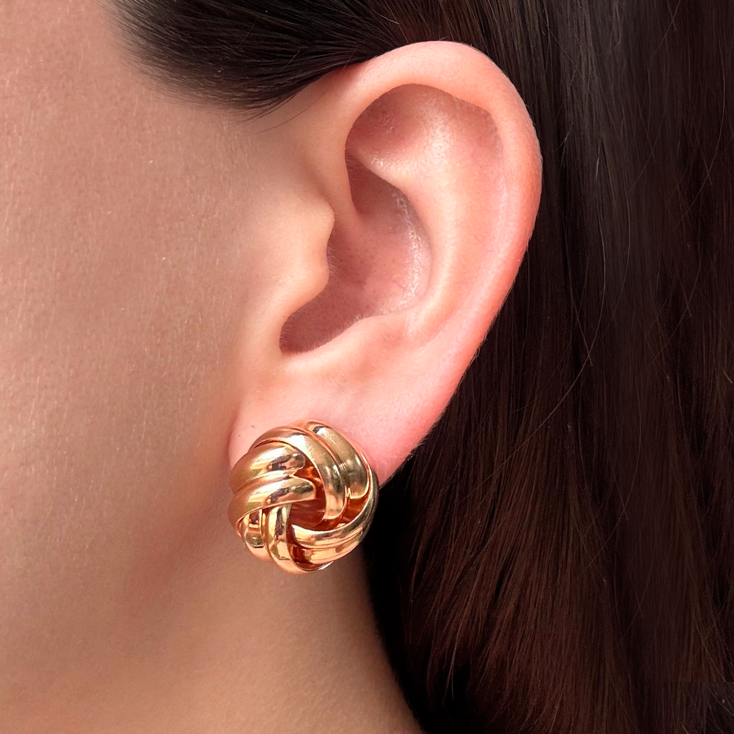 Anillo Nudo Dorado 2B5