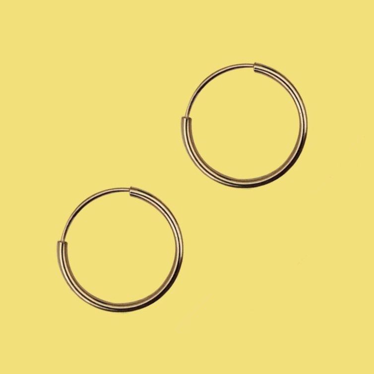 Arracadas Dorada o Plateada ORO 10K 1pz