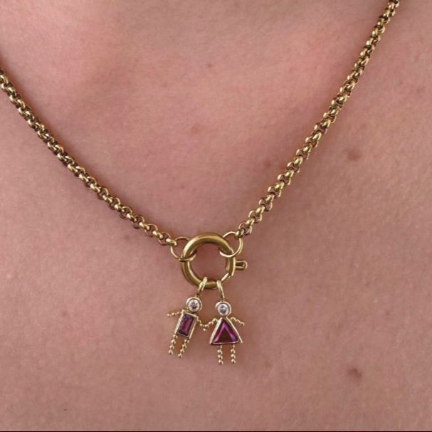 Arma tu Collar MAMÁ Charms Acero Inoxidable