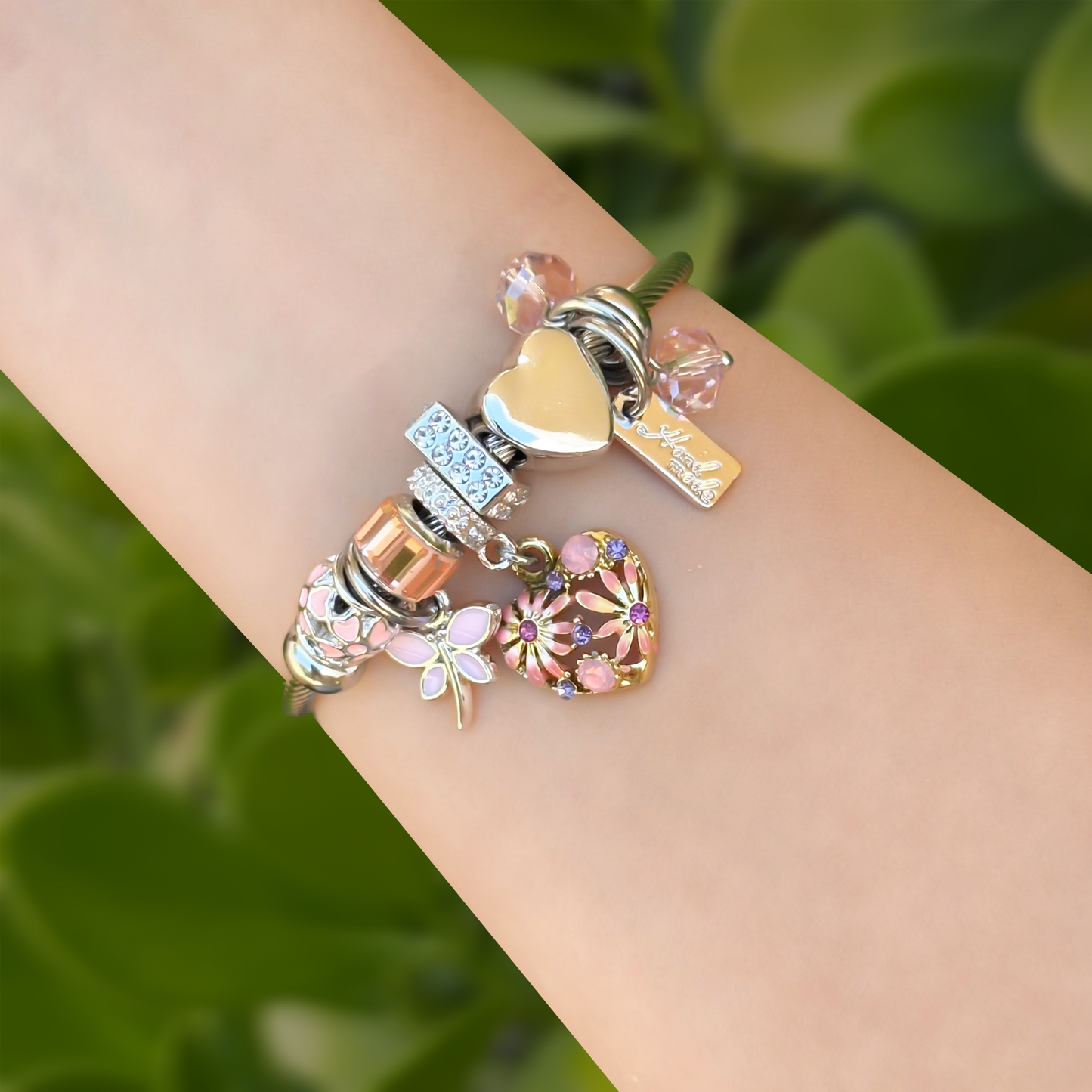 Pulsera Pinky de Charms Acero Inoxidable 1T3