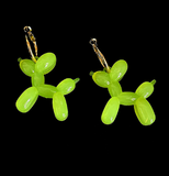 Aretes Globo Verde  1C7