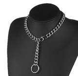 Collar Cadena Gruesa Hombre Acero Inox  1H8
