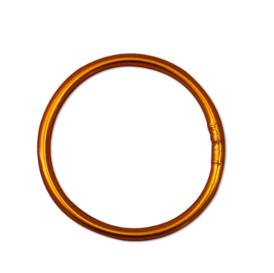 Pulsera Silicon Ocre  LU