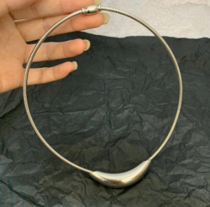 Collar  Dorado  Acero Inoxidable 4e7