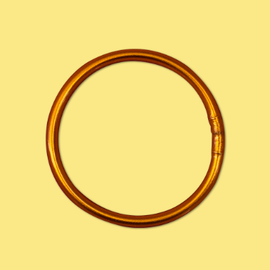 Pulsera Silicon Ocre  LU