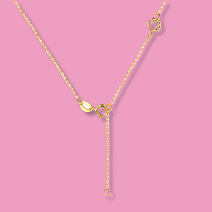 Extensión (10cm) Para Cadena Dorada de Plata  Az64