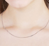 Collar Cadena Oro Rosa Acero de Titanio C670