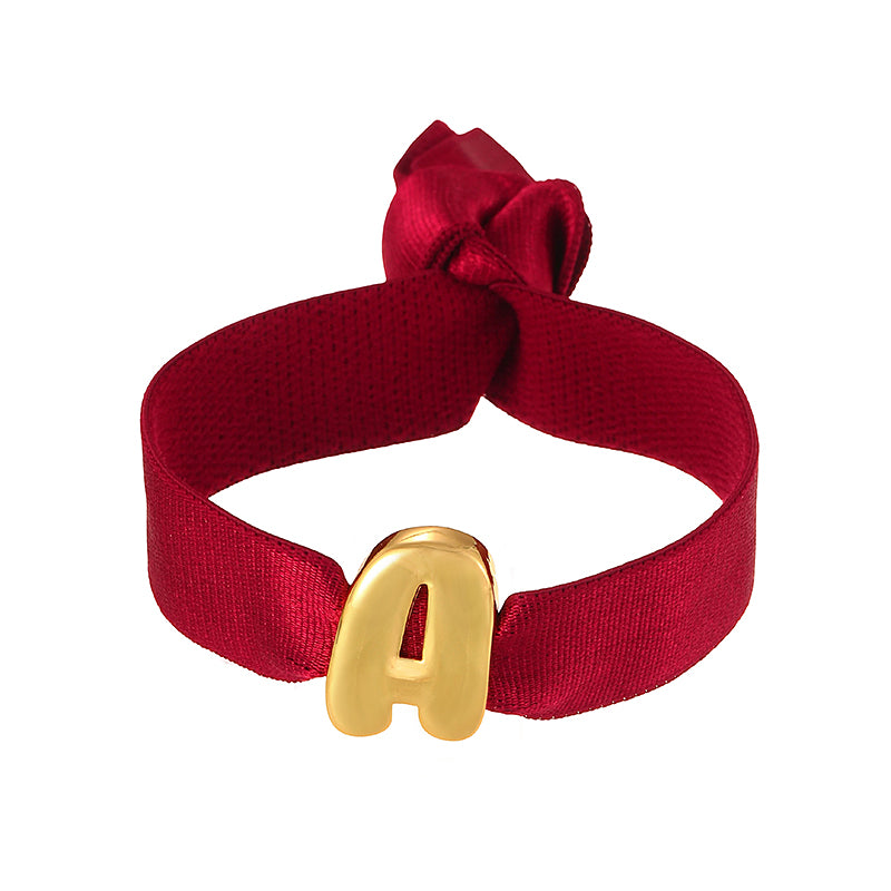 Pulsera Elástica de Letra  *A*  2K1