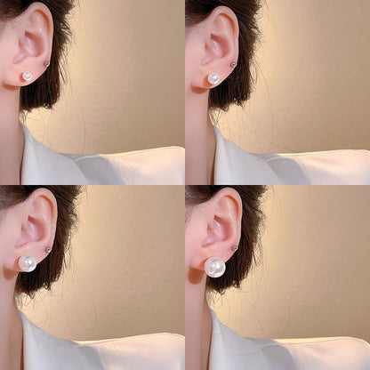 Aretes Perla Blanca