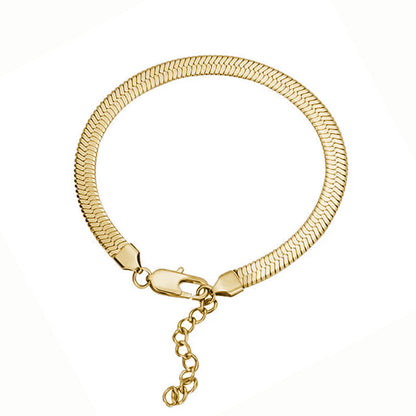 Pulsera Dorada Acero Inoxidable  2B4