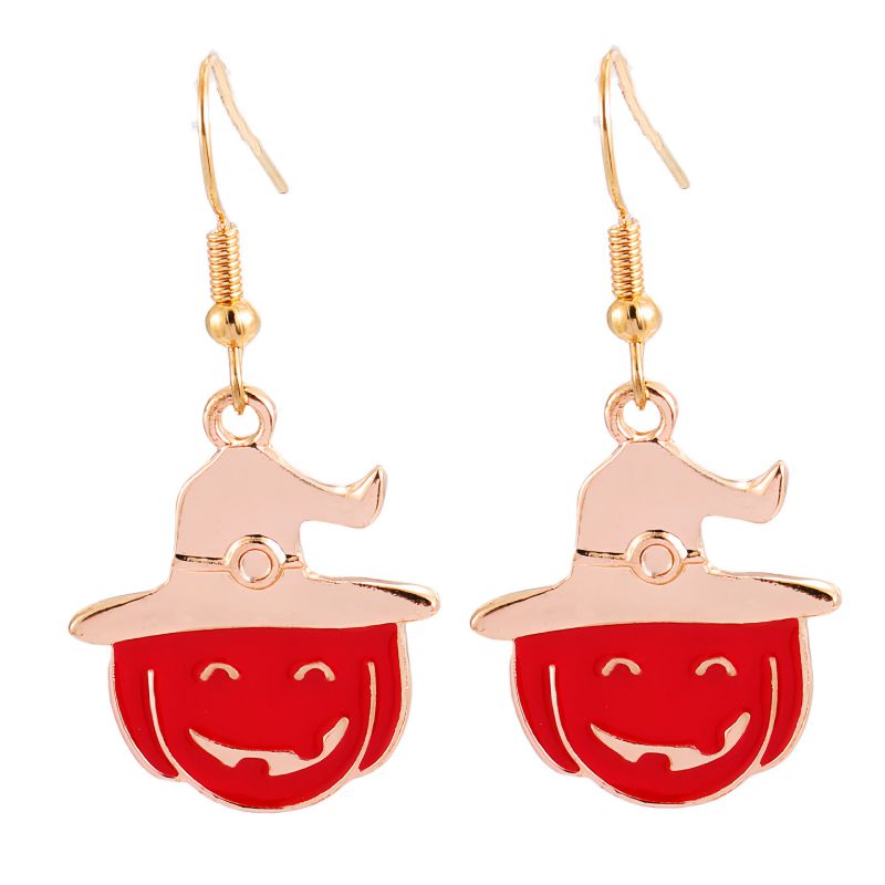 Aretes Calabaza Halloween