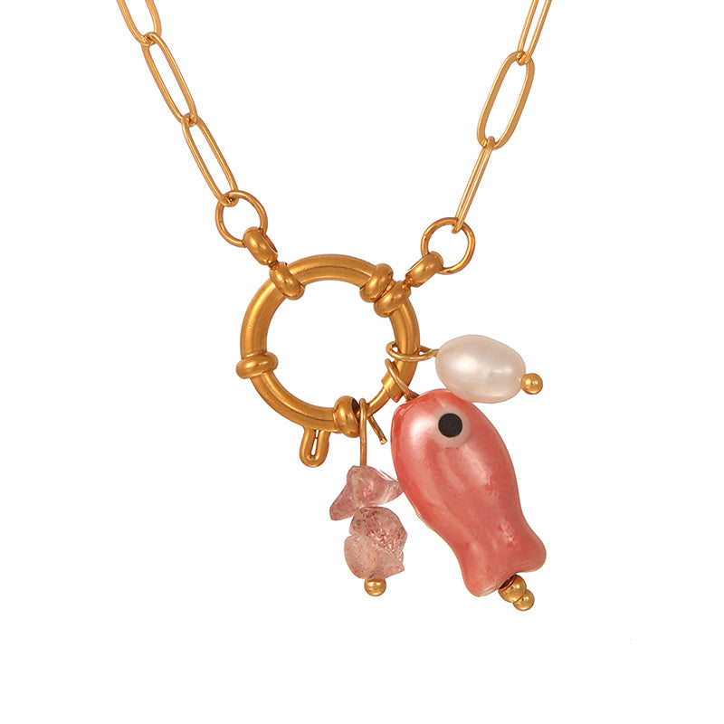 Collar Charms del Mar Acero Inoxidable 1j4
