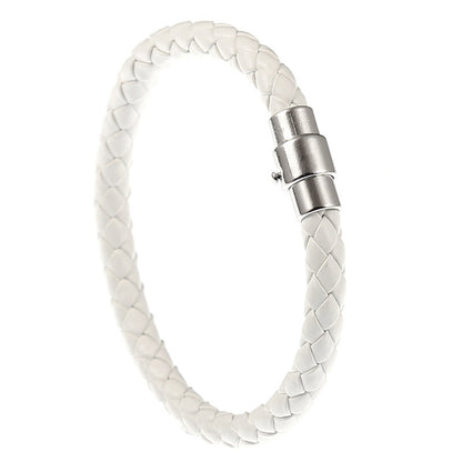 Pulsera para Caballero Cuero Trenzado
