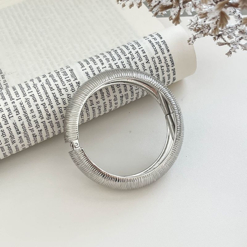 Set Pulseras Gruesas 3 Tonos  1AA1