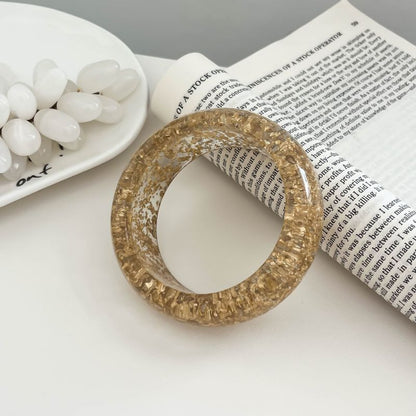 Pulsera Gruesa Destellos Dorados  4E14