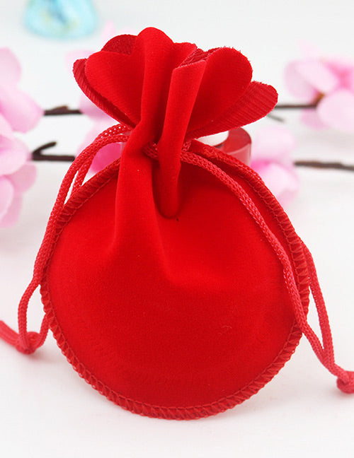 Bolso Joyero de Regalo Rojo  1AA2
