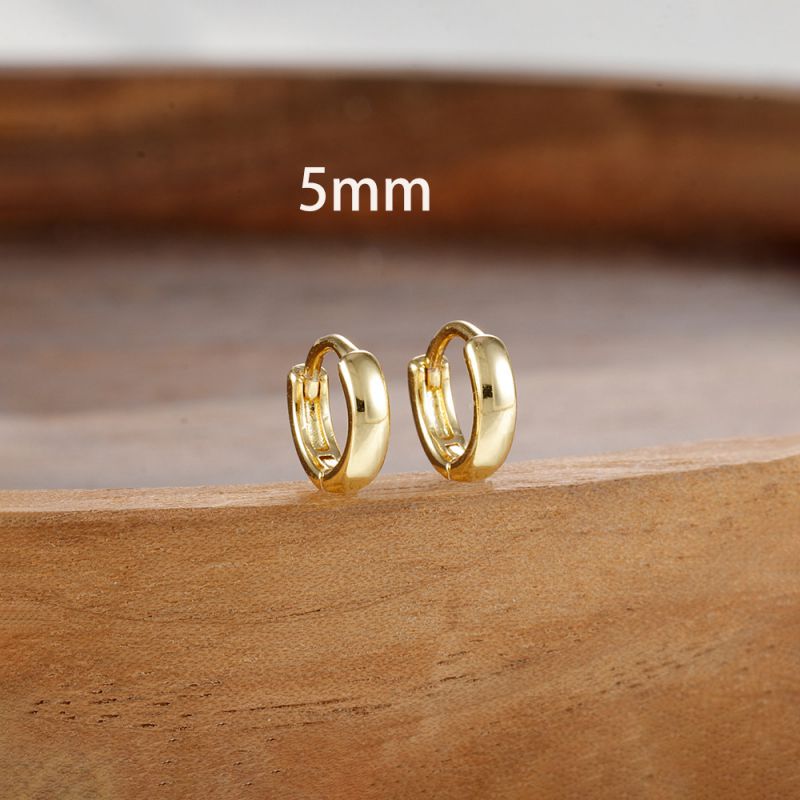 Aretes Mini Arracadas Bebe 5mm