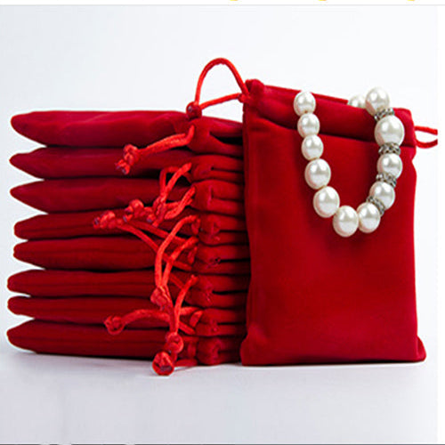 Bolso Joyero Rojo de Regalo (10x12cm)