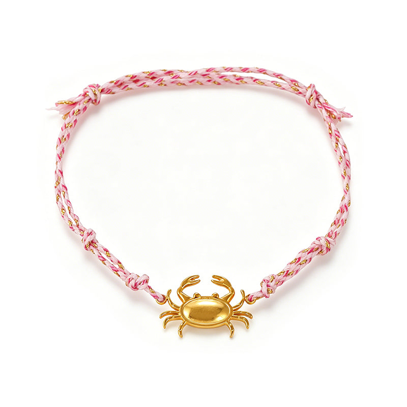 Pulsera de Hilo Cangrejp de Mar 3D3