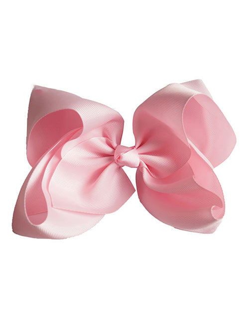 Broche Lazo de Pelo Rosa