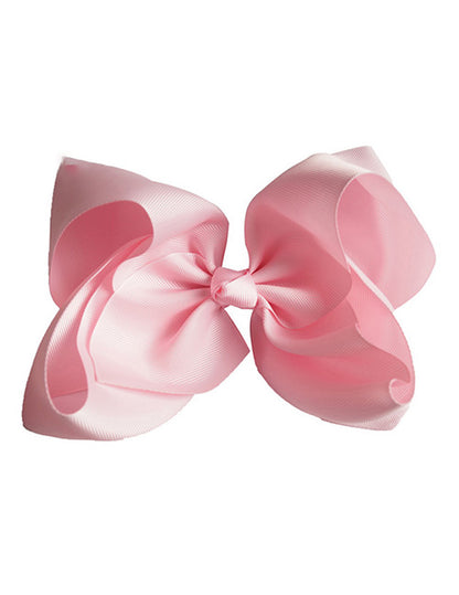 Broche Lazo de Pelo Rosa