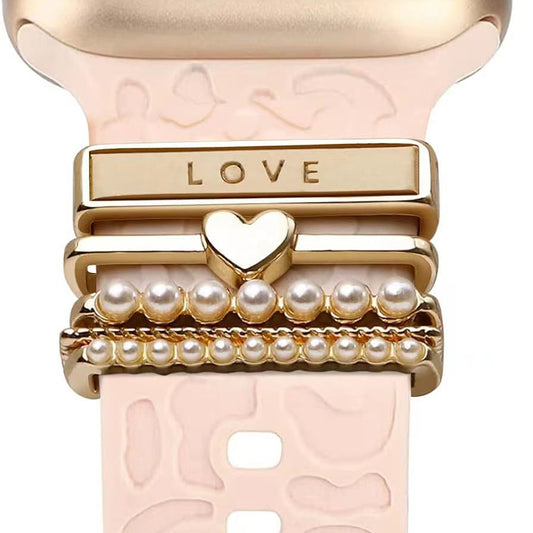 Barras Doradas Adorno para Extensible Apple Wach   4E14