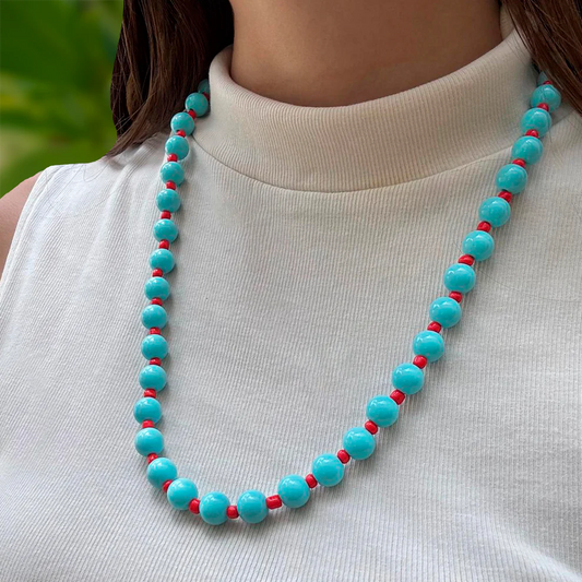 Collar Bolitas Blues