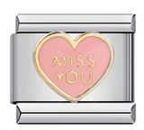 Charm Miss U Acero Inoxidable Az287