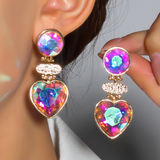 Aretes Corazon Brillante 1U4