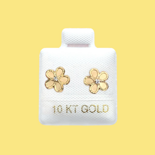 Broqueles Margarita Oro 10K R747
