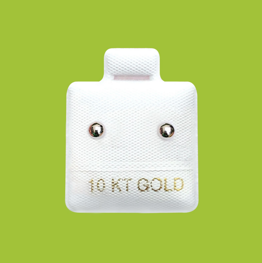 BROQUEL ORO BLANCO 10K R761