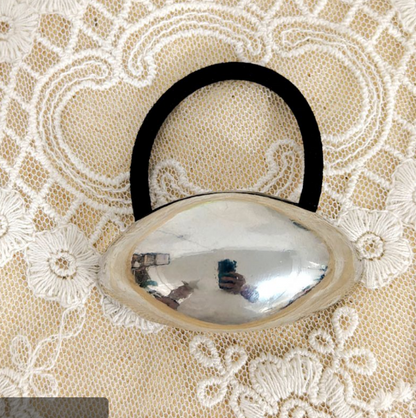 Broche Liga Cabello Hair Cuffs Plateado 2F5
