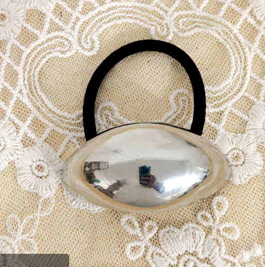 Broche Liga Cabello Hair Cuffs Plateado 2F5