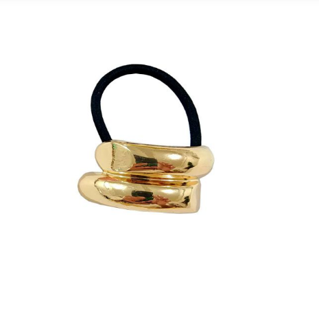 Broche Liga Cabello Hair Cuffs Dorado  4E42