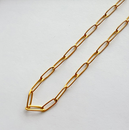 Collar Cadenas Dorado Charms Acero Inoxidable 2B1